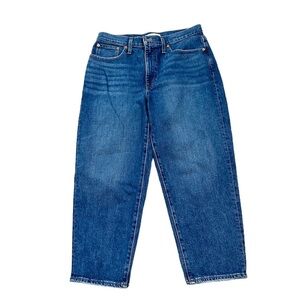 Madewell Balloon Women's Medium Wash Denim Jeans Size 30P GUC (Like New)